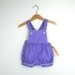 Vintage Romper Shortalls by HealthTex in Lilac Size 12 Months
