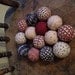 Primitive Rag Balls - Patriotic - 4th of July - Flag Day - Independence Day