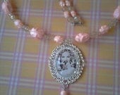 Glamour Girl Glenda Farrell Cameo Necklace