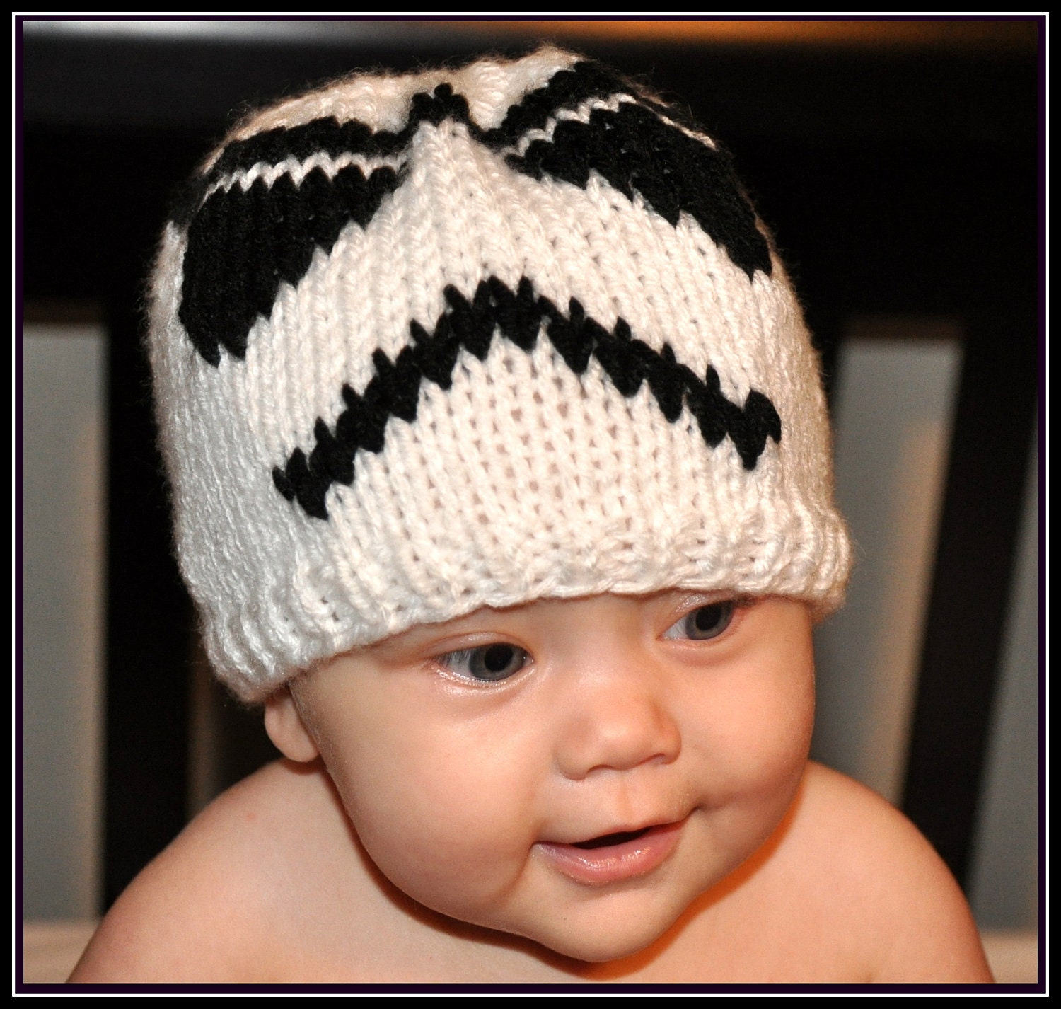 Knit Star Wars Stormtrooper Inspired Hat -- Newborn, Infant, Toddler -- Baby Clothing -- Sci-Fi Geek -- Handmade, Unisex, Washable