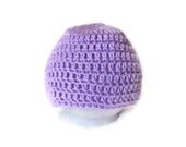 Beanie hat - Lavender - Baby - Toddler - Hand Crochet