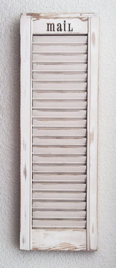 Shutter Mail Organizer