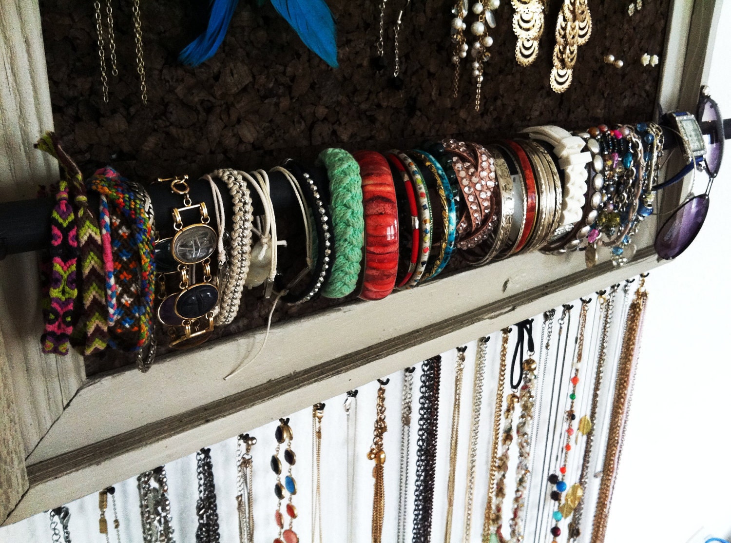 16x20 Custom PAINTED Jewelry Organizer