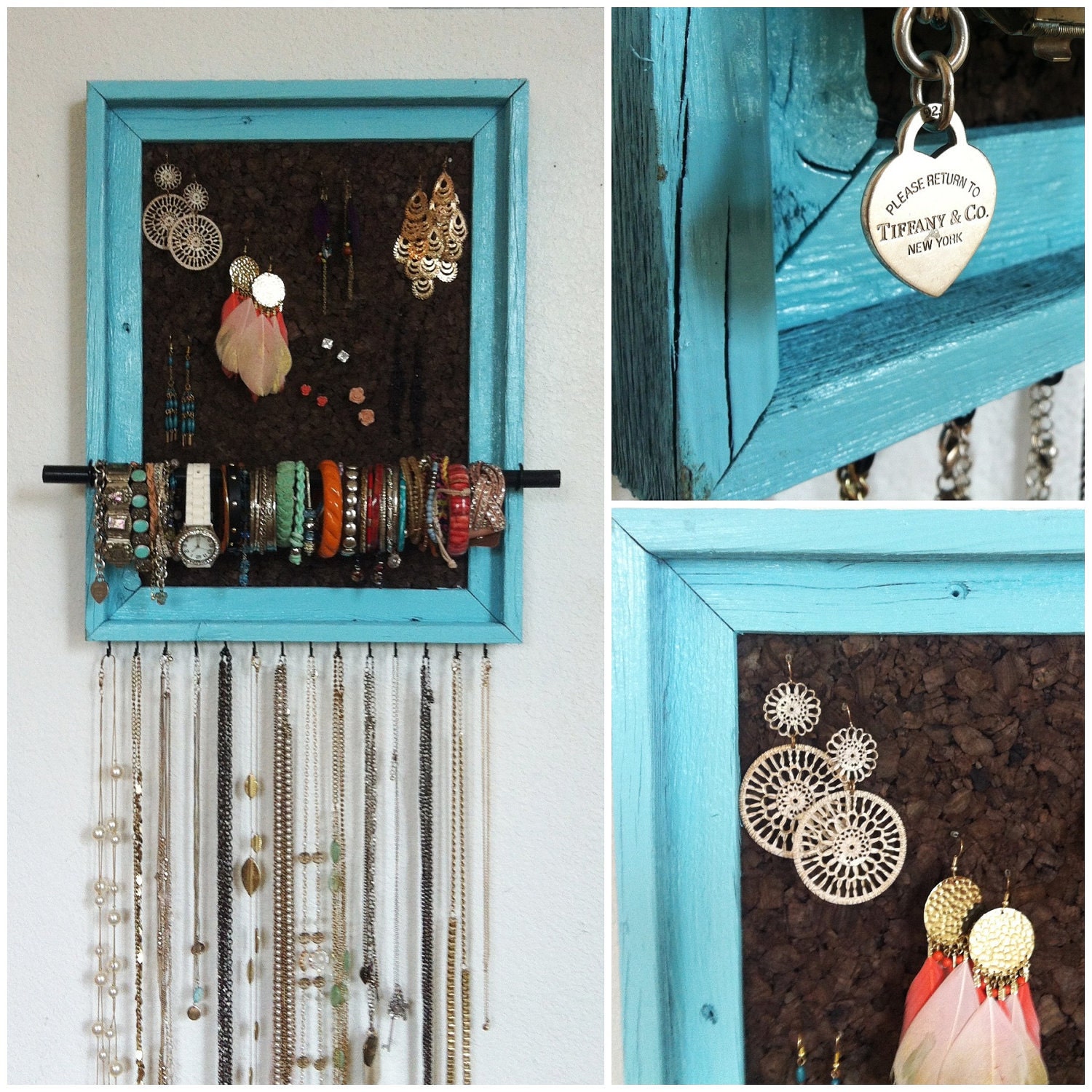 12x16 Custom PAINTED Jewelry Organizer
