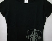 Womens Dr Who Cyberman t shirt