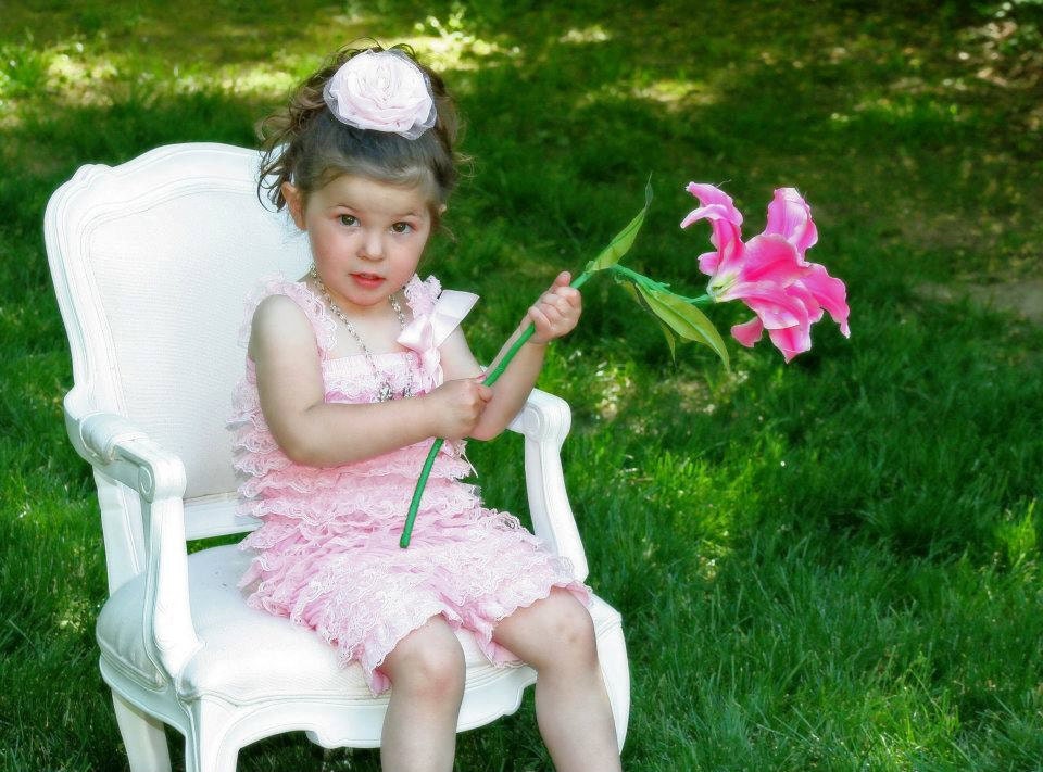 Ruffled Lace Petti Rompers with Straps and Bow- Your choice of Colors