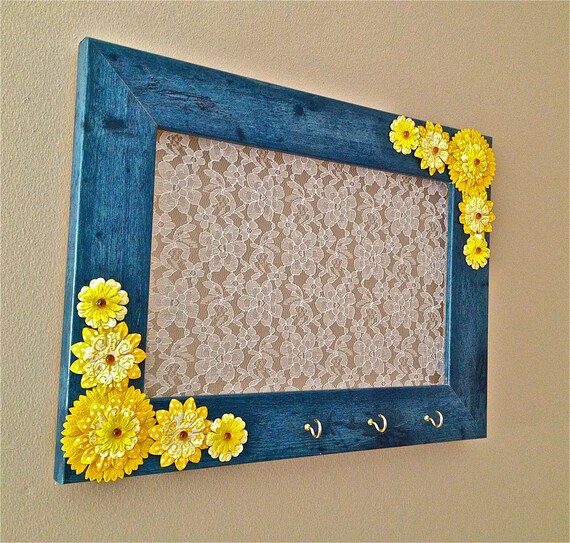 Items similar to Lace Picture Frame Jewelry Display on Etsy