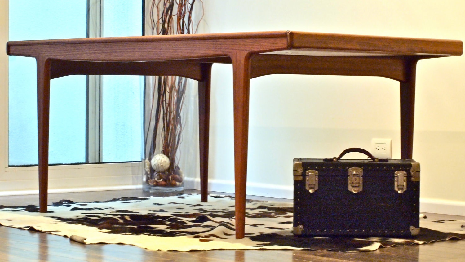 Danish Modern Dining Table Mid Century Modern Hans Wegner Eames Johannes Andersen Teak