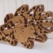 Wooden Filigree OAK LEAF & SQUIRREL Sculpture