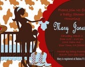Western Baby Shower Invites  Cowboy Western Party Invitations Printable