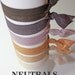 The Latest in Hair Ties - 6 Count Neutrals