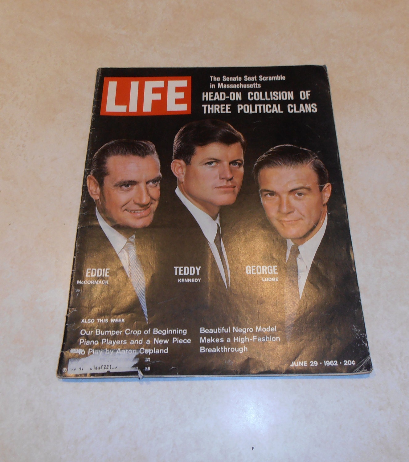Vintage Life Magazine June 29, 1962