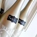 Champagne Lace Chalkboard Table Number Centerpiece Decoration for Wedding