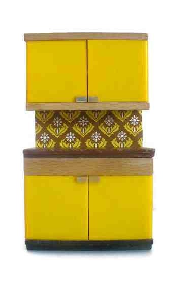 Vintage 70's Lundby Barton dollshouse kitchen - LadySeventies Vintage 70's Lundby Barton dollshouse kitchen - LadySeventies
