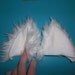 White furry ears - great for cosplay