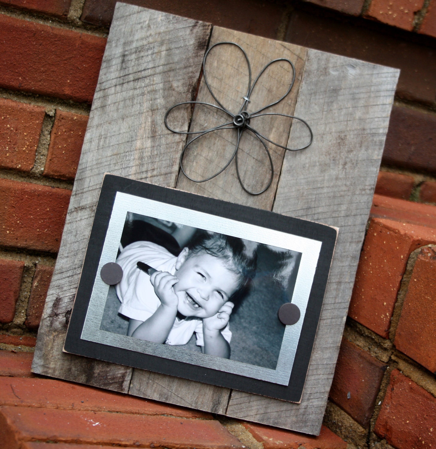 Aged Wood Board / Picture Frame by BeneathTheBarkAt825