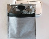 SALE - Reduced from 14 - Holder Charging Station - cell phone - iPhone - Mp3 -  Houndstooth