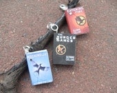 Miniature Book Charms - Hunger Games - 3 books