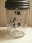 Cottage, Shabby, Farmhouse Initial Mason Jar Dispenser