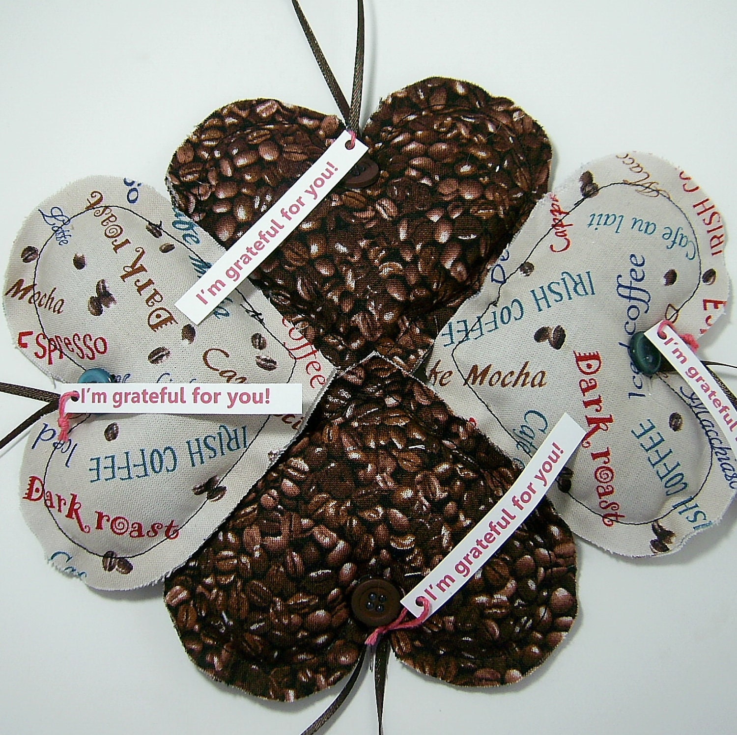 Coffee Scented Thank You Gift Grateful Hearts(TM) Gift Set