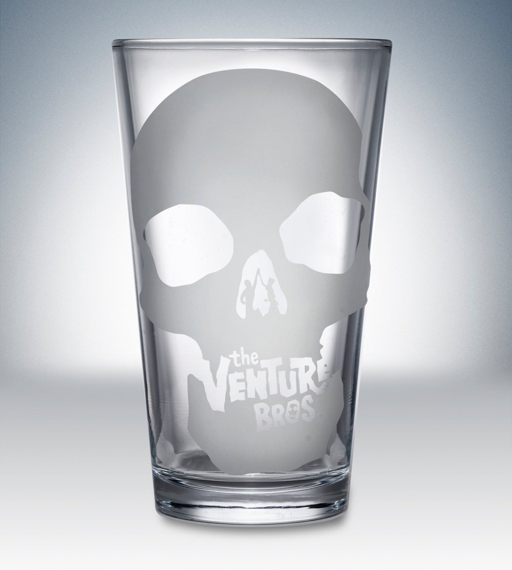 Venture Brothers Logo Pint Glass