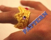 PATTERN Crochet Crown Ring