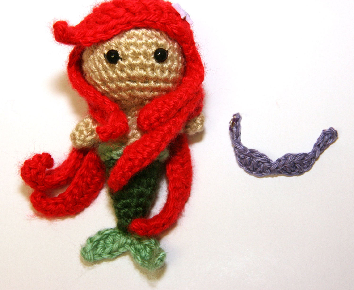 Ariel Little Mermaid Princess Crochet Doll Amirugumi