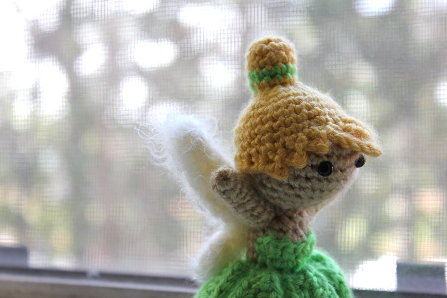 PATTERN Tinkerbell from Peter Pan Doll Crochet Amigurumi