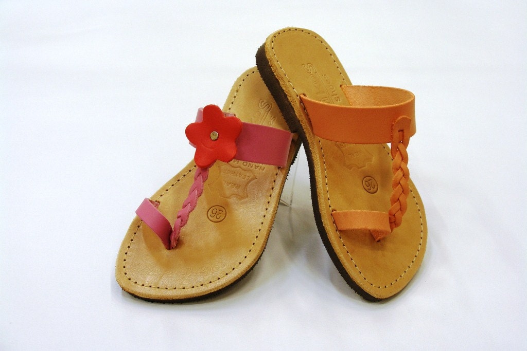 Trendy Children Leather Sandals - topshoes