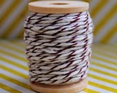 5 Yards of Brown/White Bakers Twine