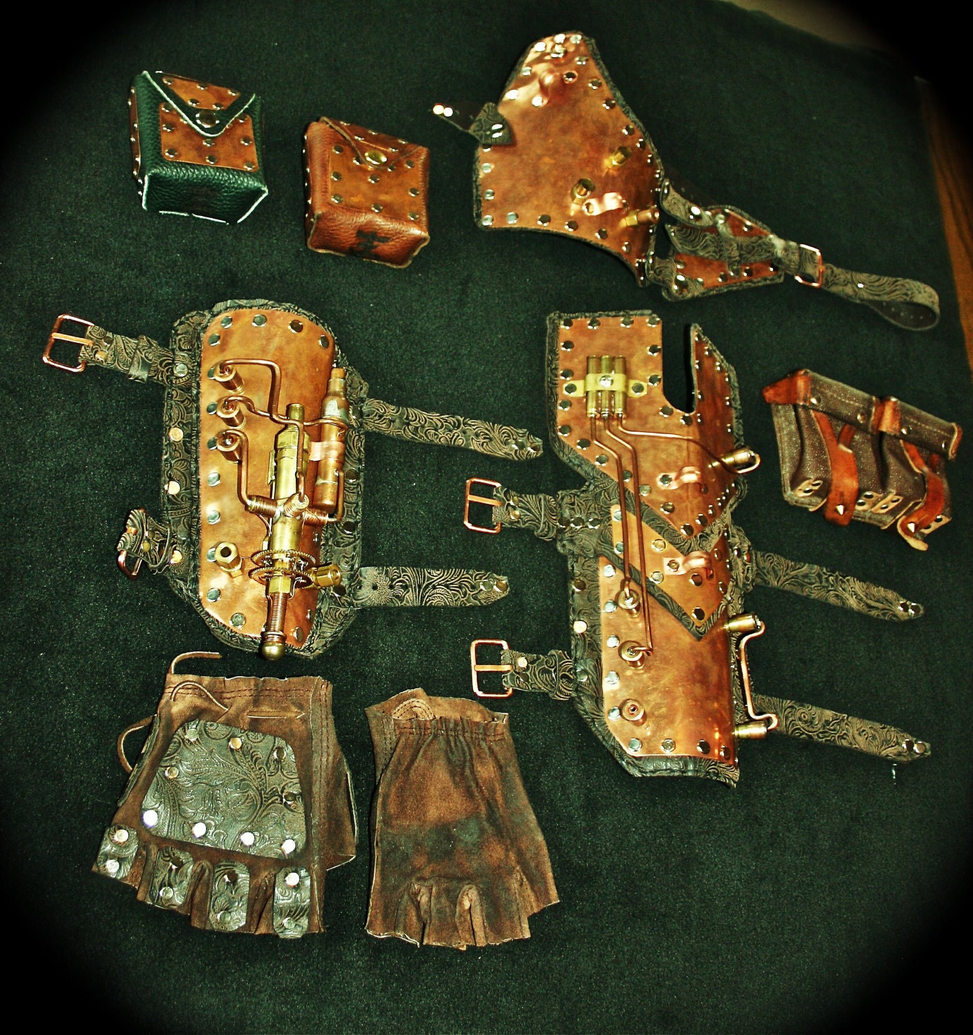 Steampunk, armor, Combat Tesla Armor Mk II