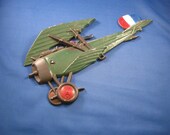 Home Interiors WWI Bi-Plane Wall Hanging