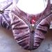 Custom painted and glitter ballet flat decorative zipper 8.5 ON SALE