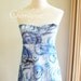 Strapless Tube Dress Made of Unique Jersey Fabric
