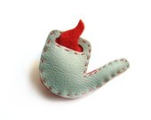 Grey Pipe Pin with Red Smoke
