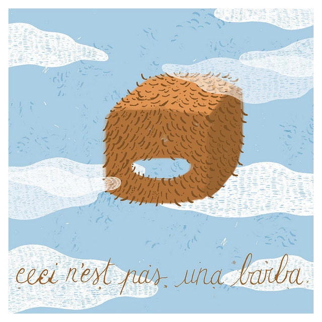 Flying Beard Poster