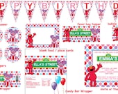 Sesame Street Abby and Elmo Birthday Package