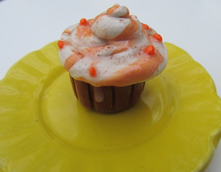 Pumpkin Spice Cupcake for 18-inch dolls