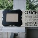 Father Saying 10x24 Wall Hanging with 5x7 Whimsical Luxe Photo Frame - Subway Art saying - Father Gift - Father of the Bride - Dad