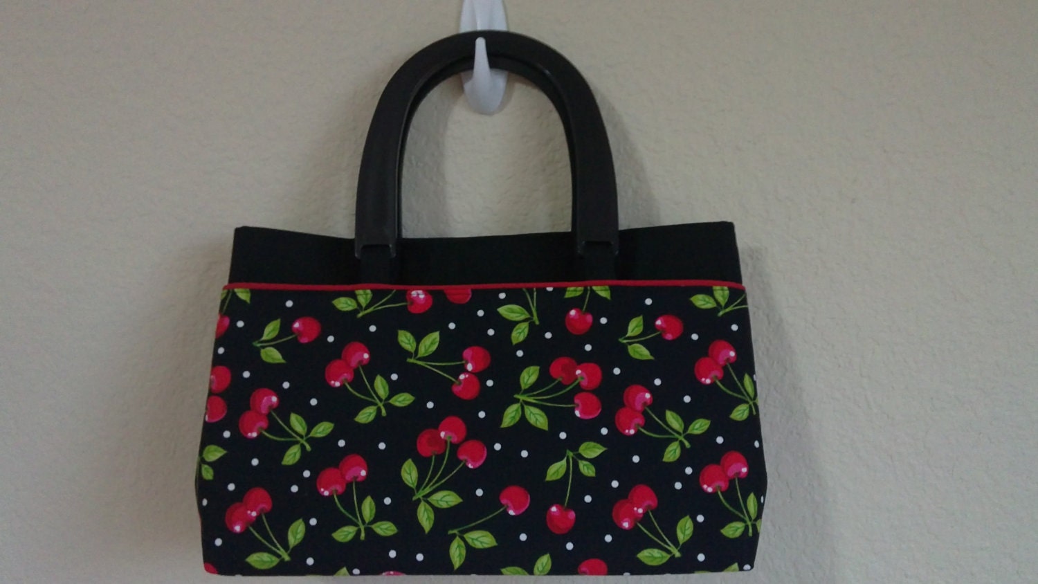 Cherry Print Bag