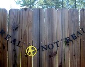 Real or Not Real Hunger Games Inspired Party Banner