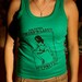 Free shipping - Beard-O-Lady tank-top women