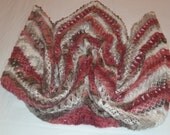 Colorful Beautiful Crochet Shawl Handmade