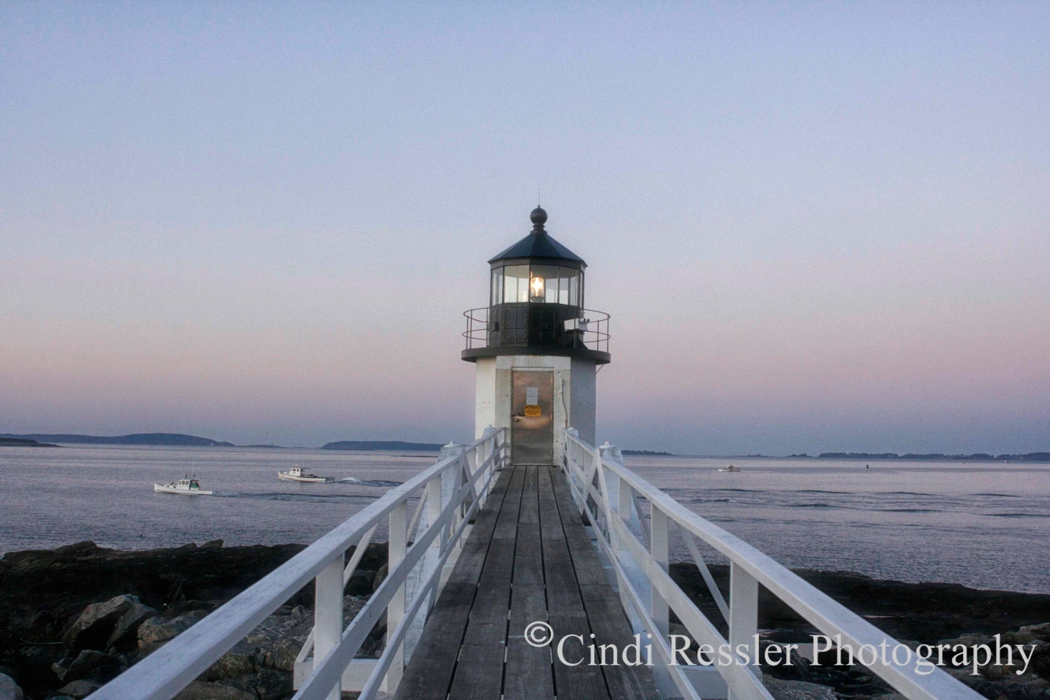Marshall Point Lighthouse, 5x7 Fine Art Photography, Maine Photography - CindiRessler