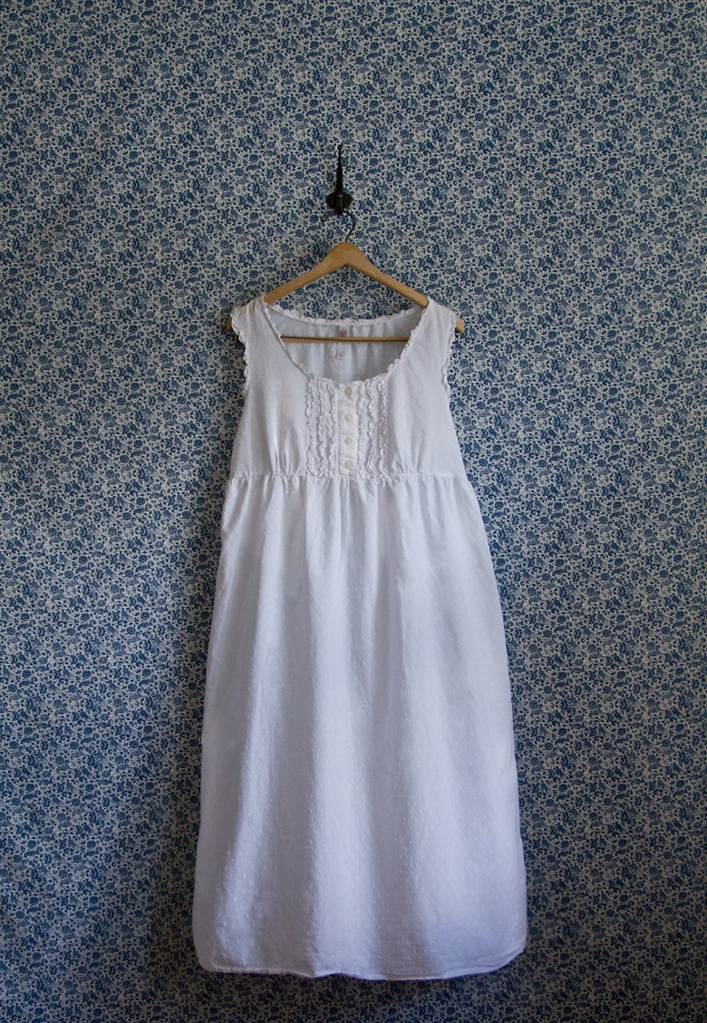 Long Walk by the Beach Vintage Dress