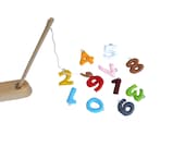 Felt fishing number game, counting, magnetic number game