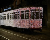 Crystal Trolley, Milano Italy, 8x10 Fine Art Photography, Italian Decor