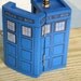 TARDIS Inspired Small Painted Blue Box