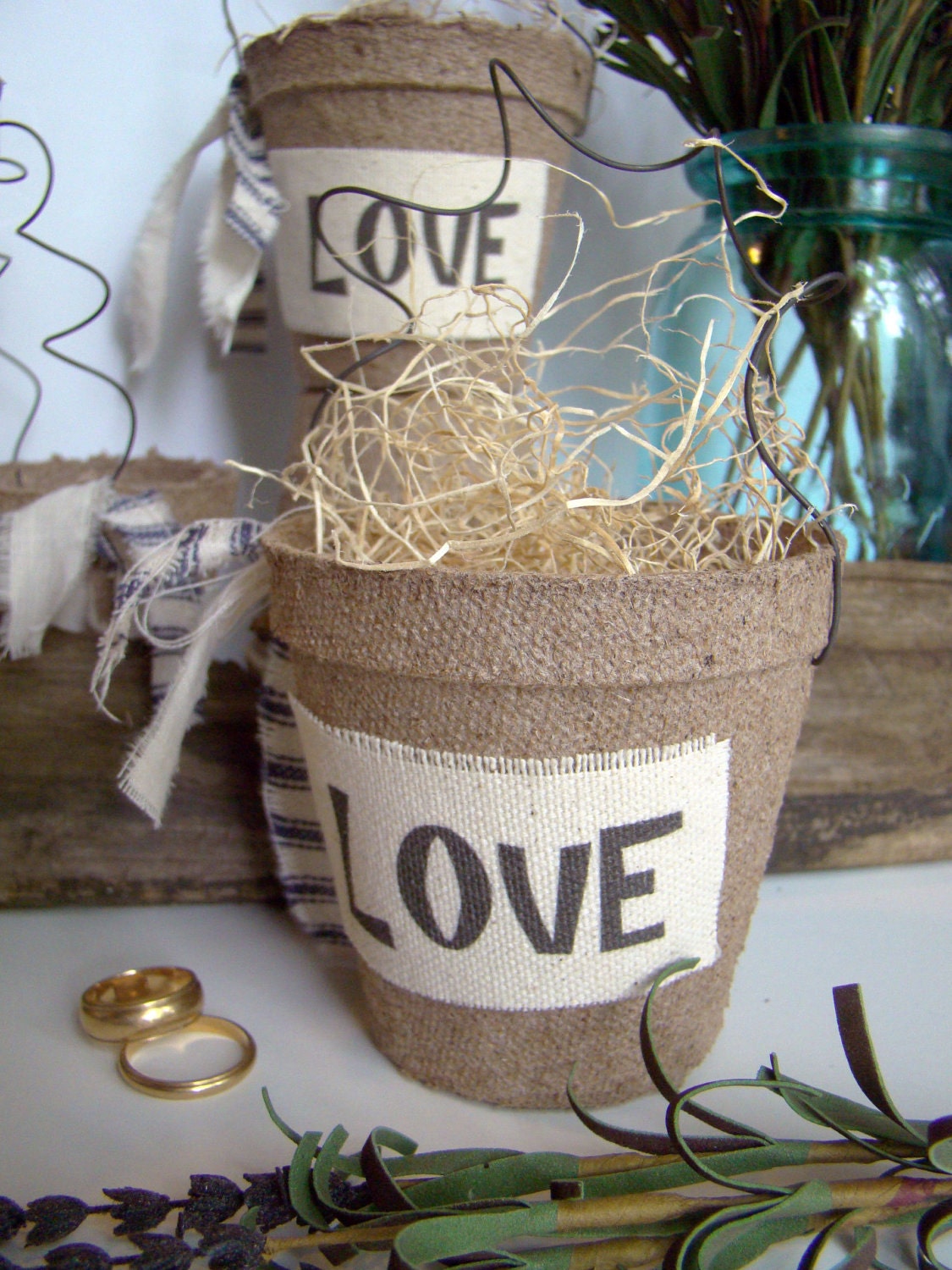 Rustic Wedding Favor Bag, Party Favor, Bridal Shower, Barn Wedding