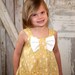 Aubrey - Bow Dress Sewing Pattern. Girl's Dress Pattern. Toddler Pattern. PDF Pattern. Sizes 12m-8 included